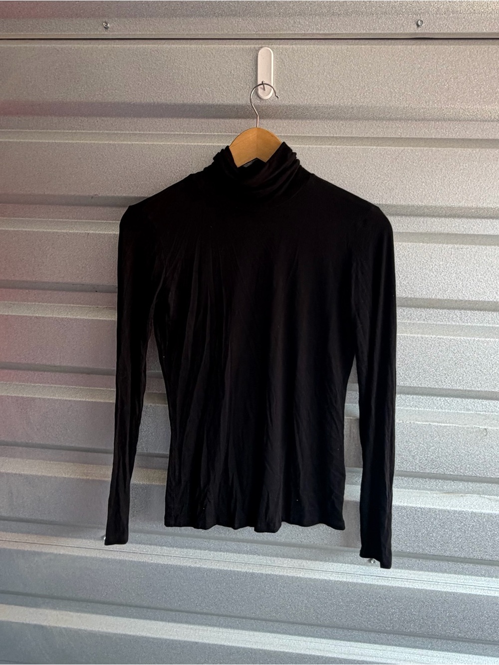 Weekend Max Mara black fitted turtleneck